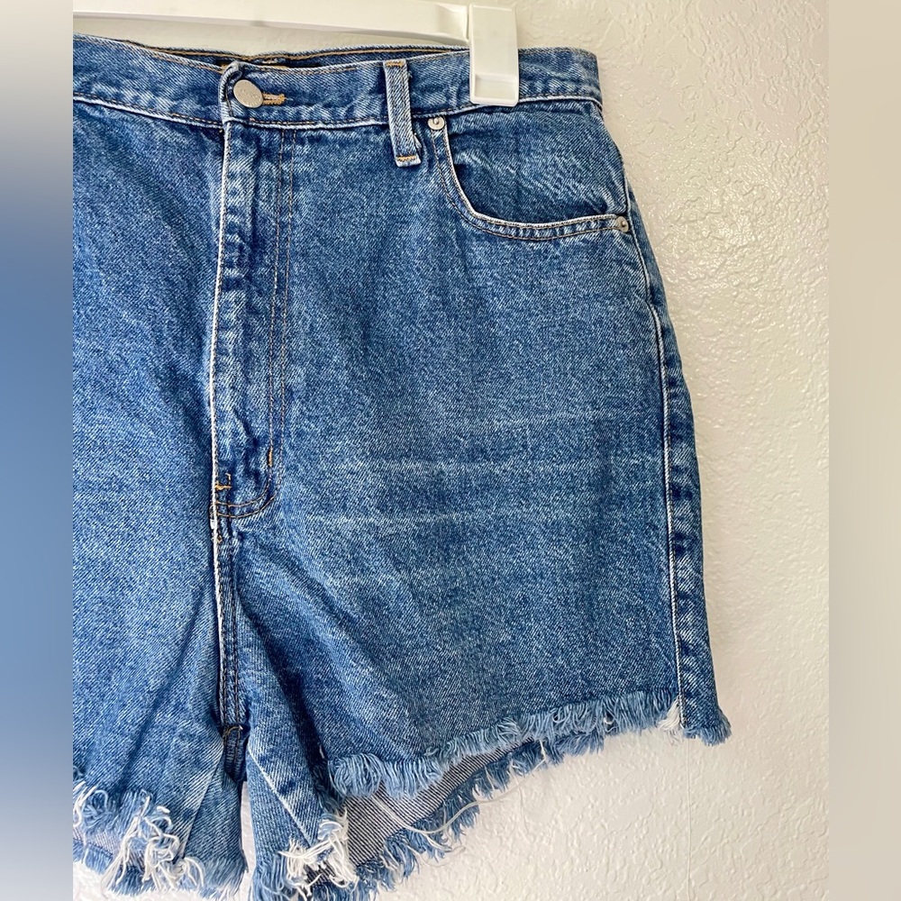 Vintage 90s High Waisted Denim Cut off Shorts